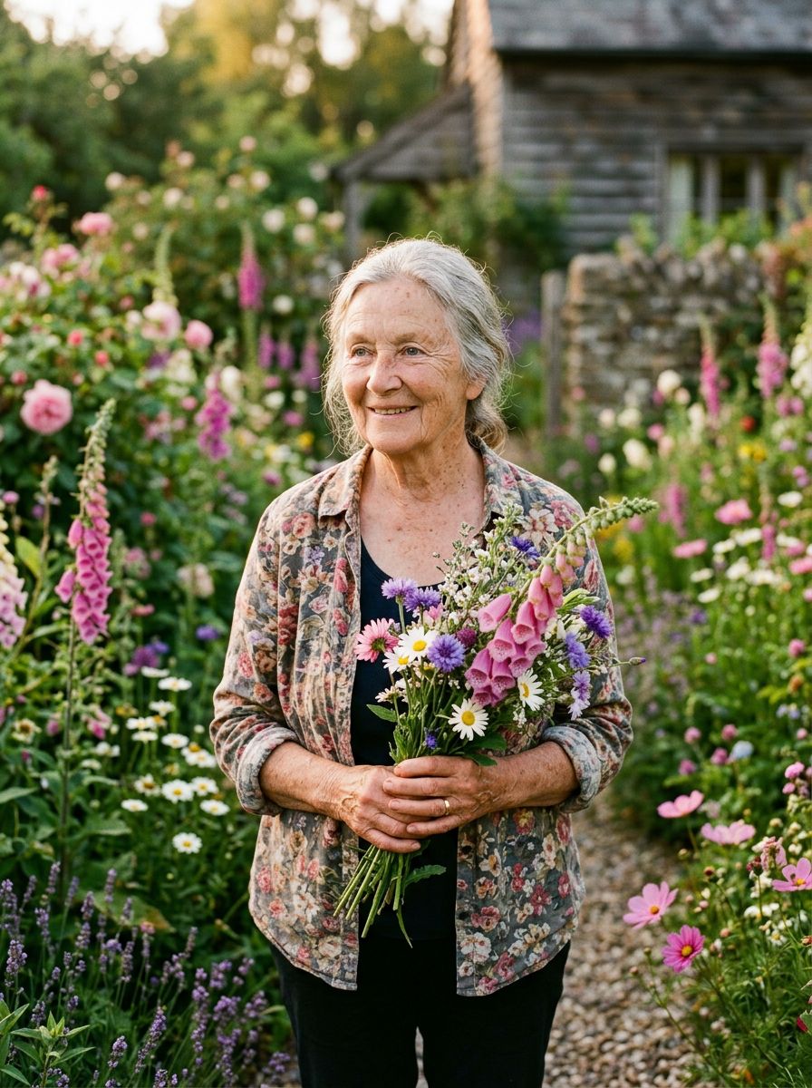 An elder at ease